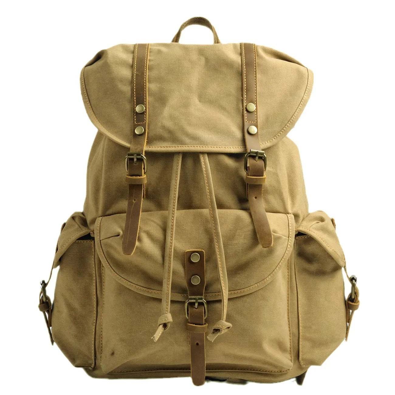 Retro Canvas Rucksack