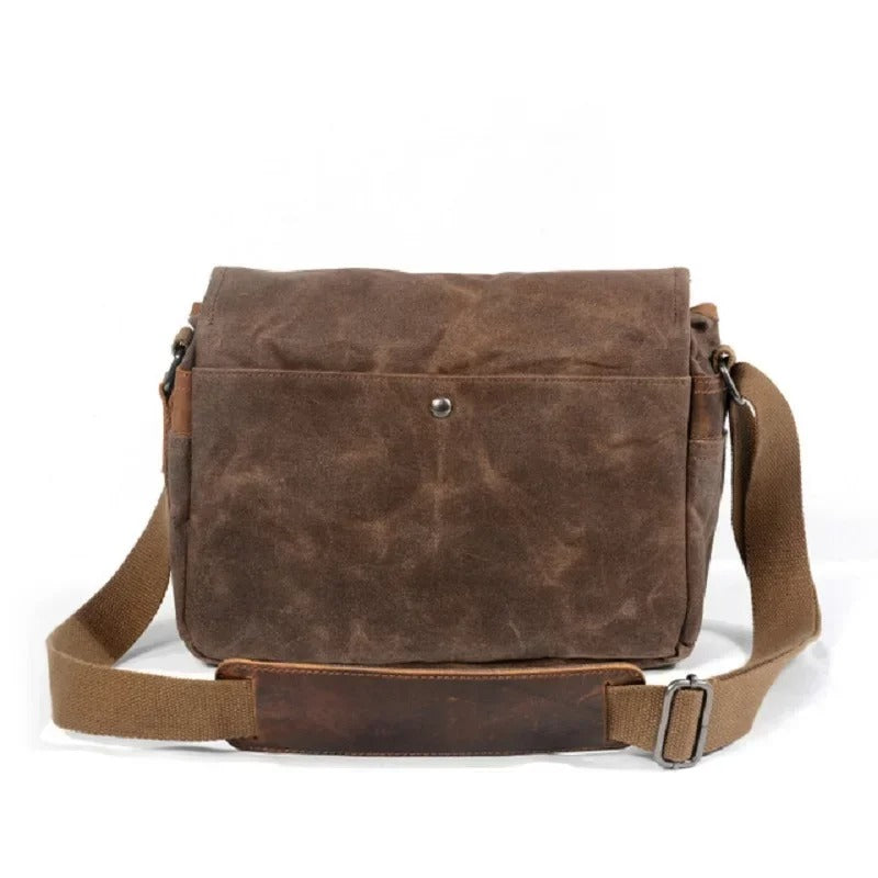 Retro Waterproof Canvas Camera Messenger Bag