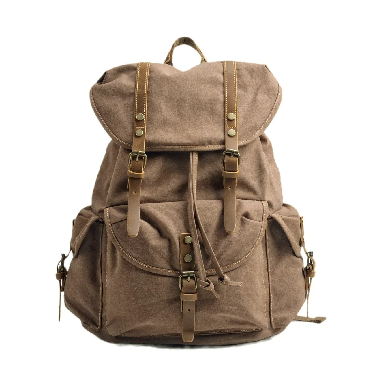 Retro Canvas Rucksack