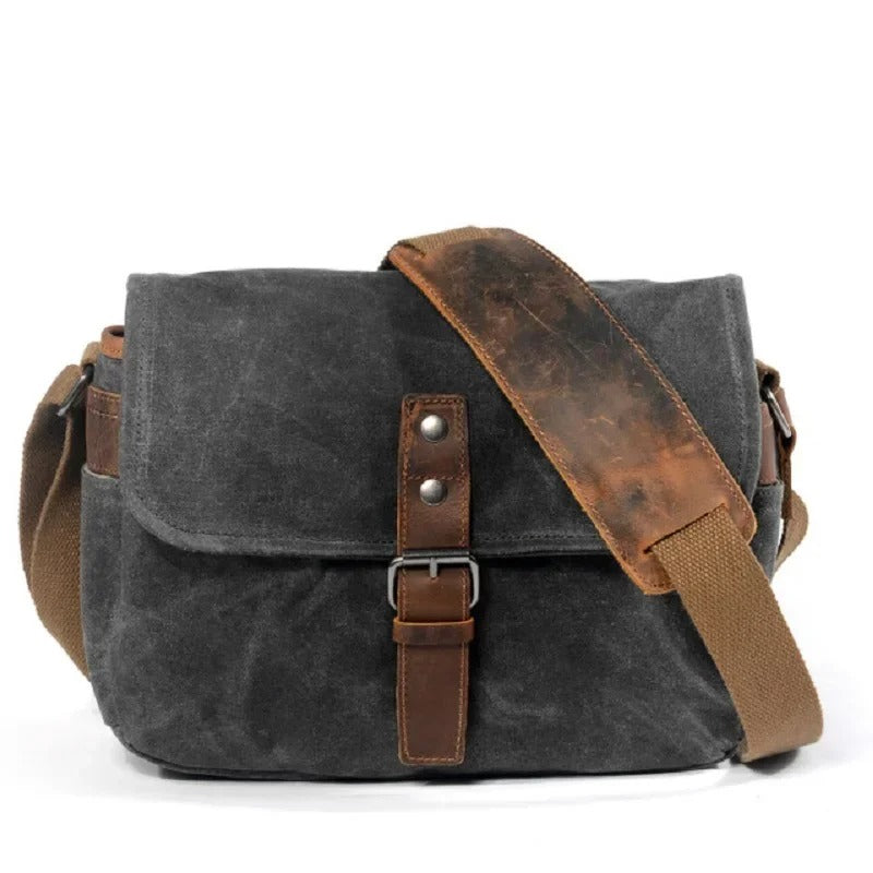 Retro Waterproof Canvas Camera Messenger Bag