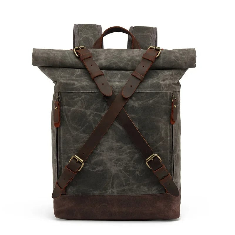 Heritage Waxed Canvas Travel Backpack