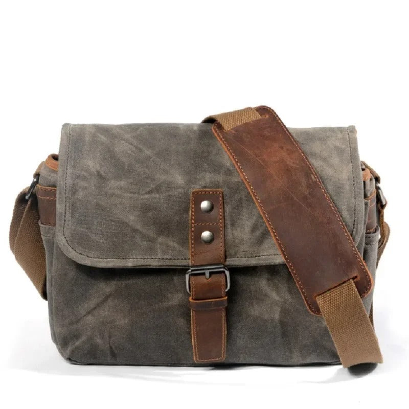 Retro Waterproof Canvas Camera Messenger Bag